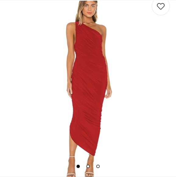 Diana Gown in Red- Norma Kamali - Picture 1 of 6